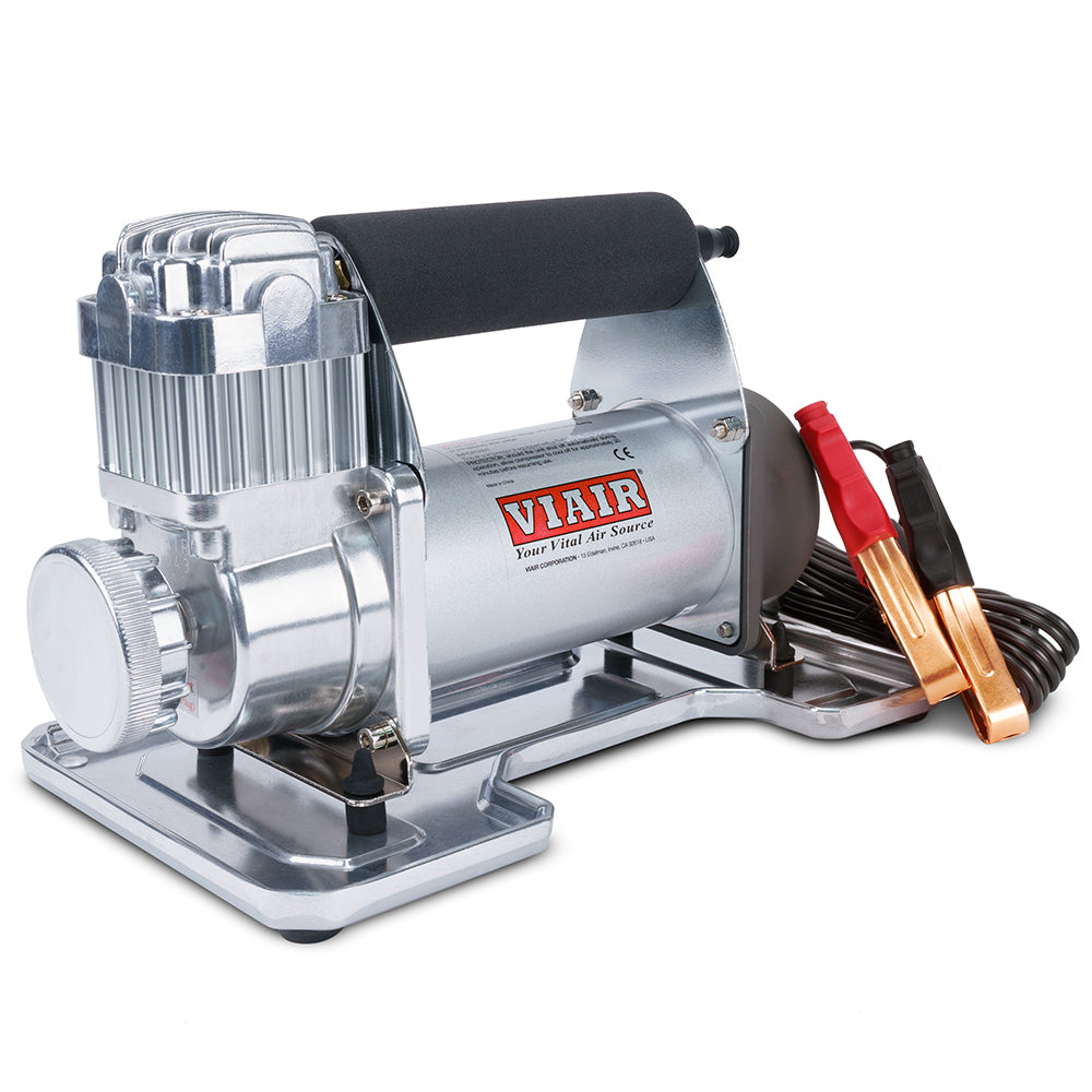 Compressore Portatile Viair 400P – 12V, 150 PSI, 2.3 CFM, Con Borsa E Pinze Batteria