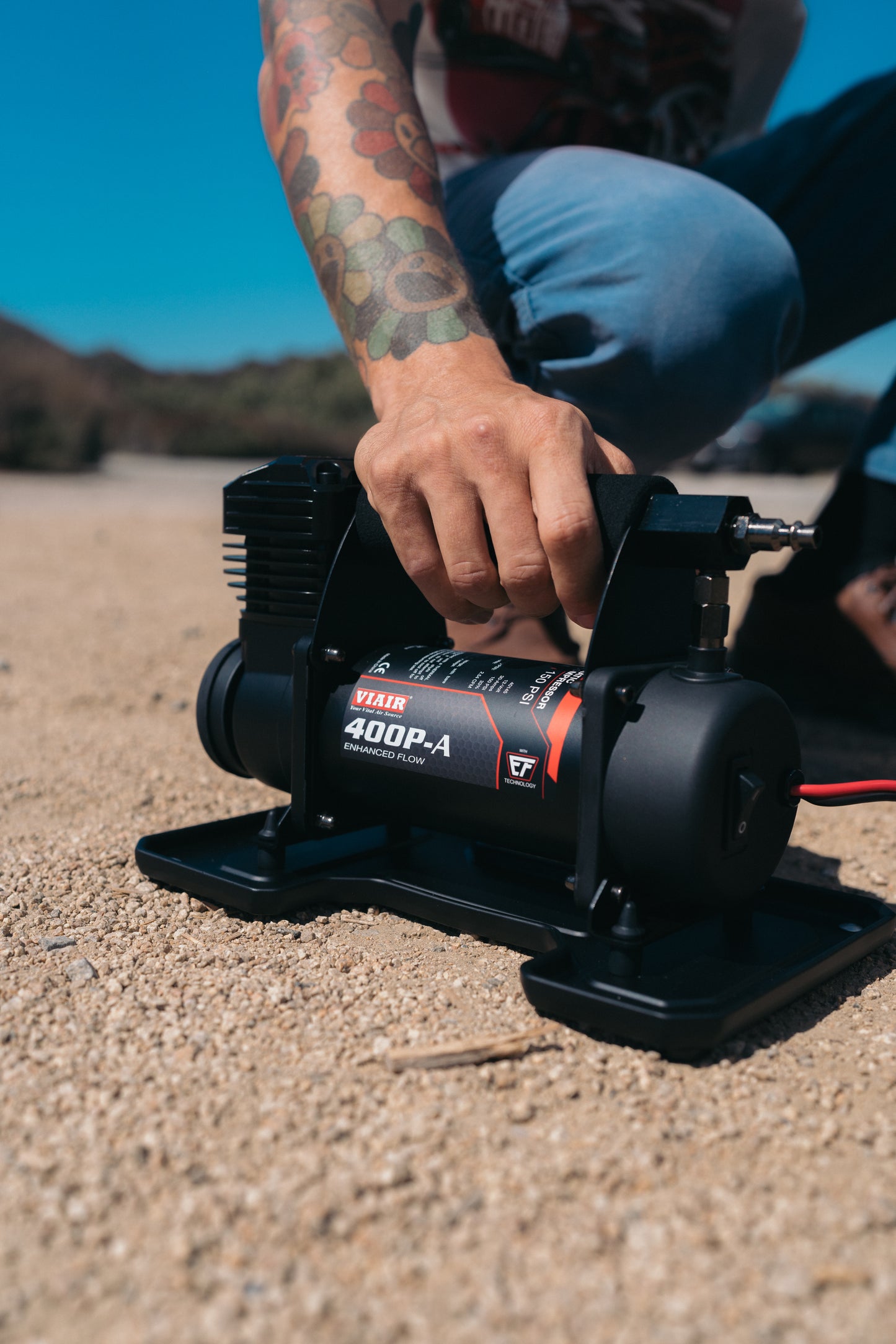 400P EF Automatic Portable Compressor