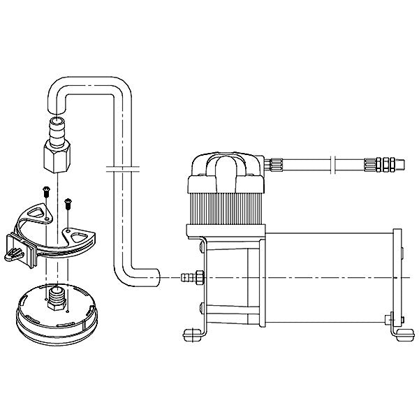 Remote Mount Air Filter