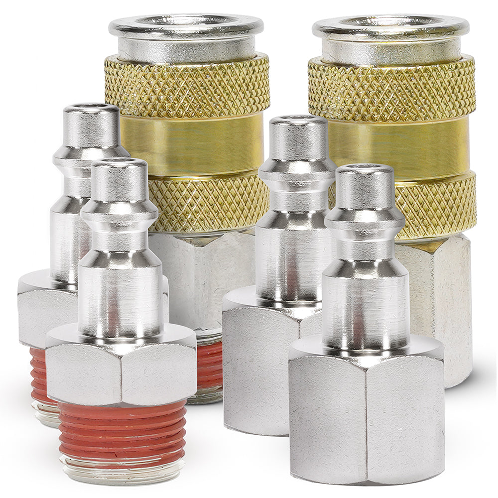 High Flow Automatic Quick Connect Coupler & Stud Kits