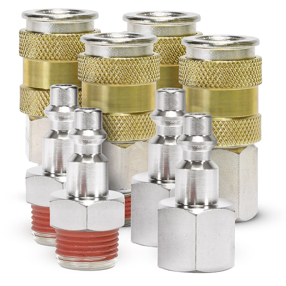 High Flow Automatic Quick Connect Coupler & Stud Kits