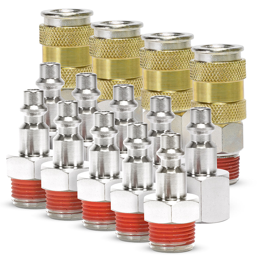 High Flow Automatic Quick Connect Coupler & Stud Kits