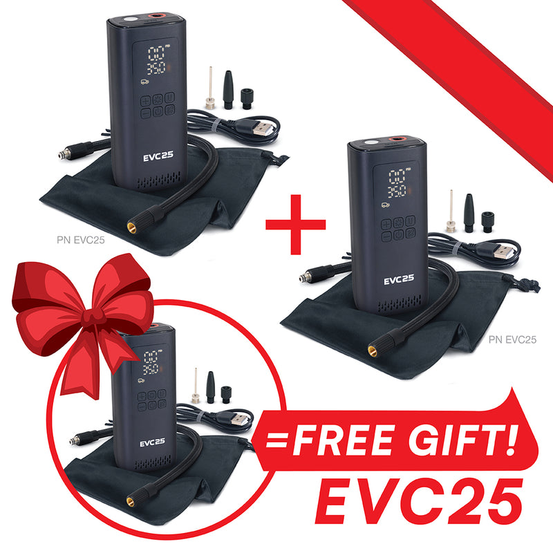 Purchase 2 EVC25 and receive a FREE EVC25 (a $59.95 Value)