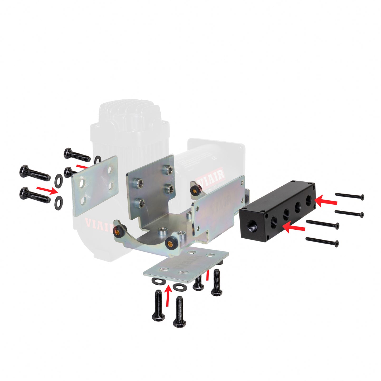 VMS Single Compressor Custom Lock Mount Bracket